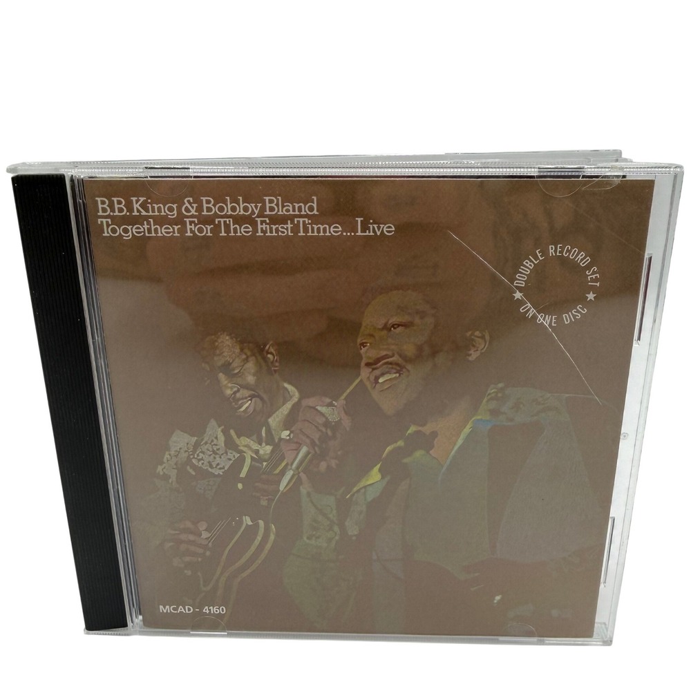 B.B. King & Bobby Bland Together For The First Time Live CD MCA MCAD-4160 Blues